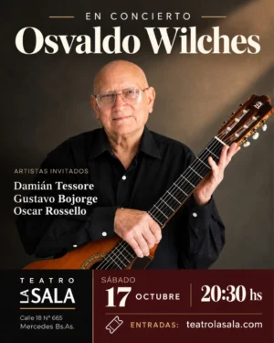 Osvaldo Wilches en concierto