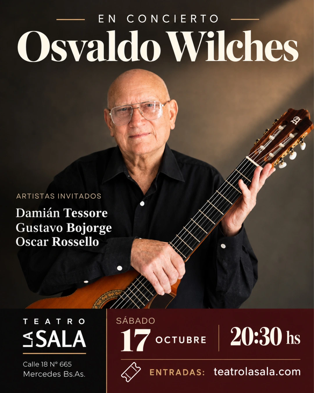 Osvaldo Wilches en concierto